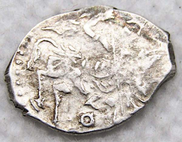 Копейка серебро Борис Федорович Годунов (чешуя), 1598-1605 гг. Московский денежный двор (арт 7)