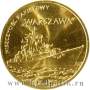 Монета 2 злотых Польша Ракетный эсминец Варшава 2013