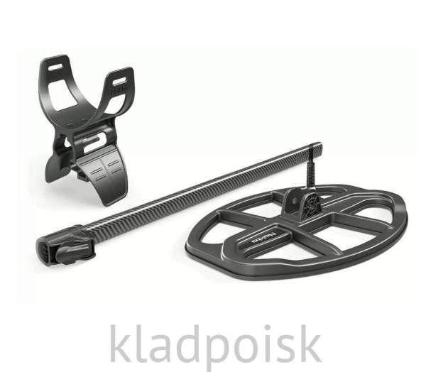 Комплект: катушка 12″х9″ LG30 + карбоновая штанга + подлокотник для Nokta Makro Legend Комплект: катушка 12″х9″ LG30 + карбоновая штанга + подлокотник для Nokta Makro Legend