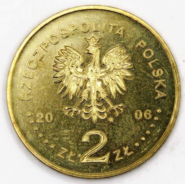 Монета 2 злотых 2006 года Польша, История польского злотого - 10 злотых 1932 года