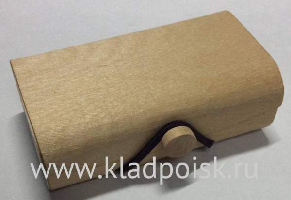 Коробка подарочная деревянная прямоугольная с наполнителем