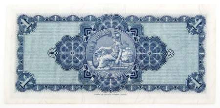 Банкнота 1 фунт 1964 года Шотландия