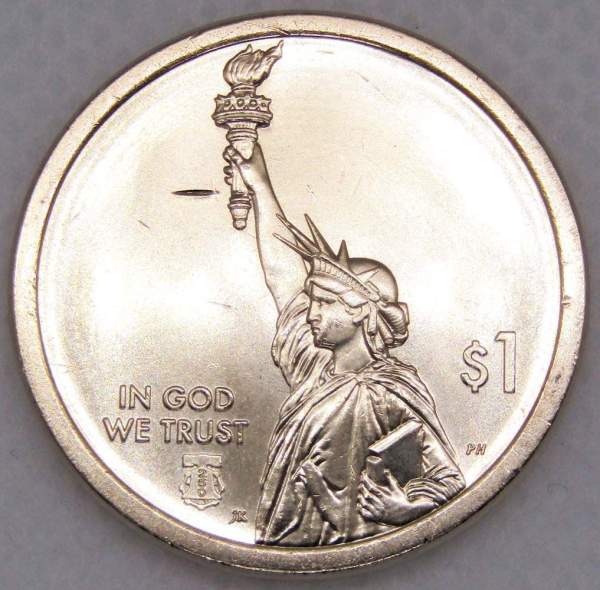 Монета 1 доллар США, Айова, Норман Борлоуг, Зелёная революция (2026) D