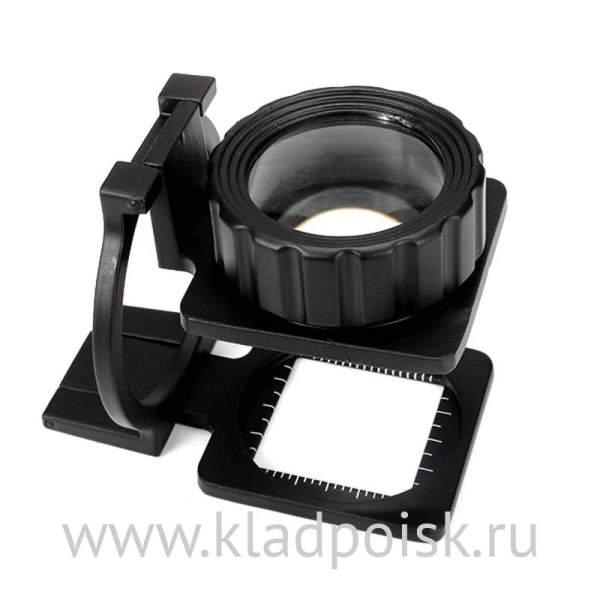 Лупа для монет настольная, 20-кратное увеличение