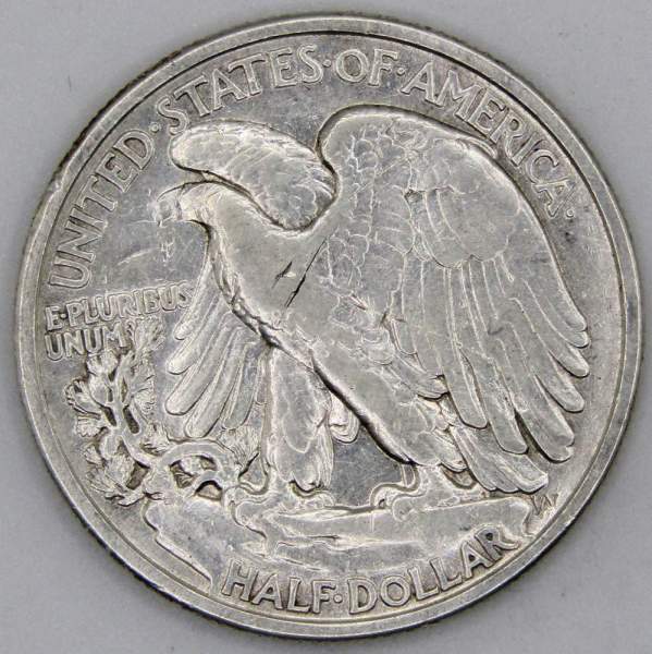 Монета 50 Центов США «Шагающая свобода» 1937 Серебро 900 пробы Монета 50 Центов США «Шагающая свобода» 1937 Серебро 900 пробы
