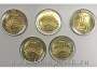 Набор монет Аргентина Bicentenario  2010, 5 монет