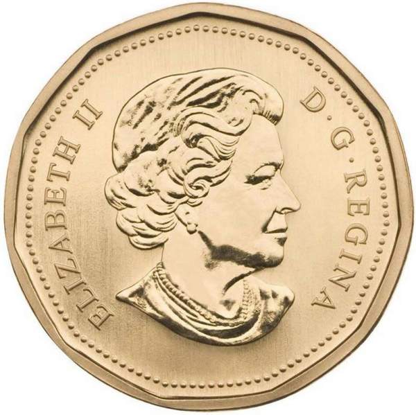 Монета 1 Доллар Канада, XXI зимние Олимпийские Игры, Ванкувер 2010 - Олимпийская утка Монета 1 Доллар Канада, XXI зимние Олимпийские Игры, Ванкувер 2010 - Олимпийская утка