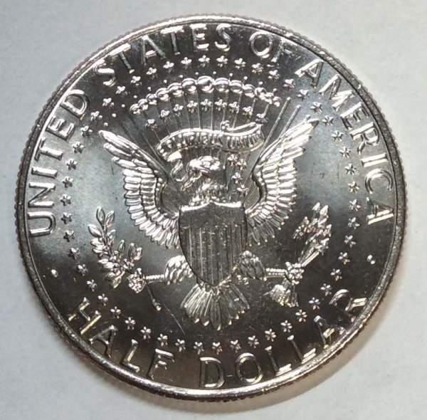 Монета 50 центов США Кеннеди 2019 UNC (D)