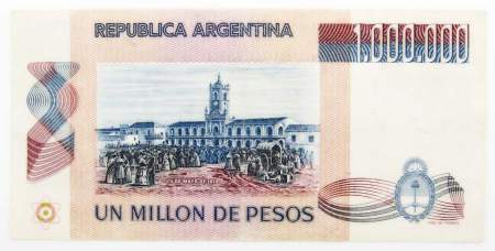 Банкнота 1000000 песо 1982-1983 гг Аргентина