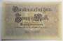 Банкнота 20 марок 1914 года Германия KM# 48.b