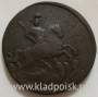 Монета 2 копейки 1758 года, Российская Империя, Елизавета I
