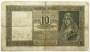 Банкнота 10 динаров 1939 года Югославия