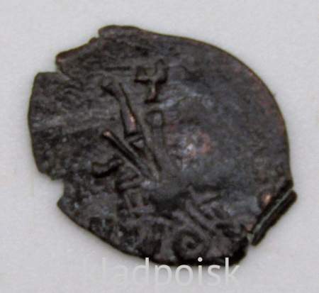 Копейка медь Алексей Михайлович (чешуя), Медный бунт, Москва, Новый монетный двор, арт 2