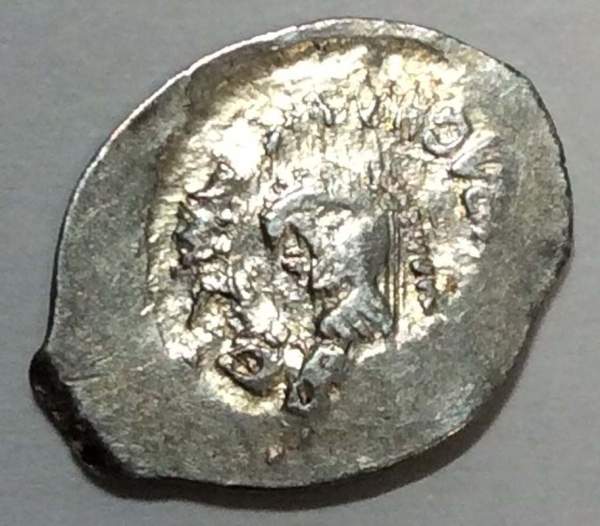 Денга Василий II Васильевич «Тёмный», серебро, Голова/посадка дерева, арт 6 Денга Василий II Васильевич «Тёмный», серебро, Голова/посадка дерева, арт 6