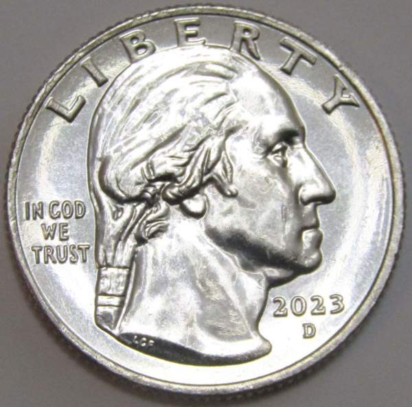 Монета 25 центов США Джовита Идар из серии «Американские женщины» (2023) D