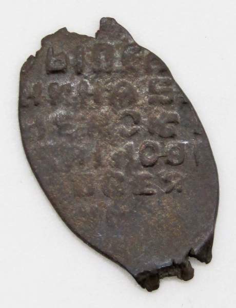 Копейка медь Алексей Михайлович (чешуя), Медный бунт, Москва, Новый монетный двор, арт 7 Копейка медь Алексей Михайлович (чешуя), Медный бунт, Москва, Новый монетный двор, арт 7