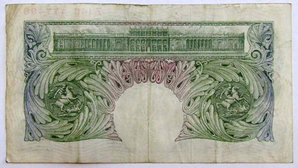 Банкнота 1 фунт 1948 года Банк Англии - Великобритания, арт 2