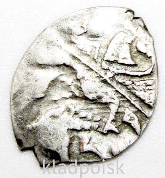 Копейка серебро Михаил Фёдорович, 2-е Земское ополчение (временный московский монетный двор), арт 3