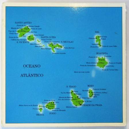 Набор монет Кабо-Верде Растения 1984, 8 монет в буклете