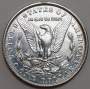 Монета 1 доллар Моргана США, Серебро 900 пр., 1890 год