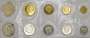 Набор регулярных монет СССР 1986 года с жетоном ленинградского монетного двора