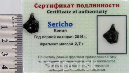 Осколок метеорита Sericho