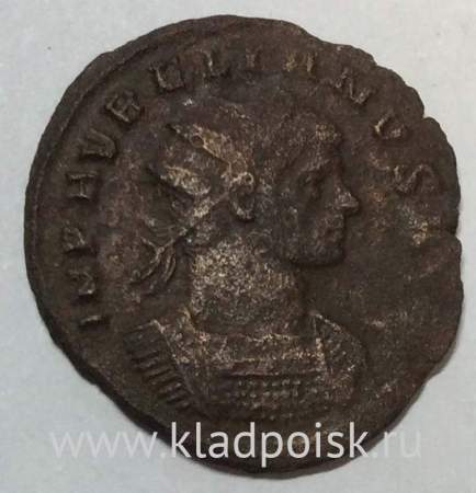Монета Рим Антониниан Император Аврелиан, 270-275 гг., арт 2