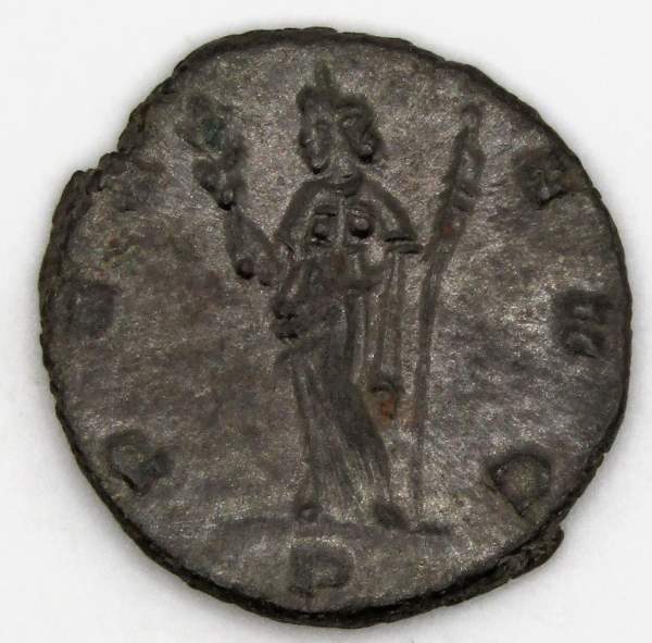 Монета Антониниан Римская Империя Император Марк Аврелий Клавдий II Готский 268-270 гг., арт 16 Монета Антониниан Римская Империя Император Марк Аврелий Клавдий II Готский 268-270 гг., арт 16