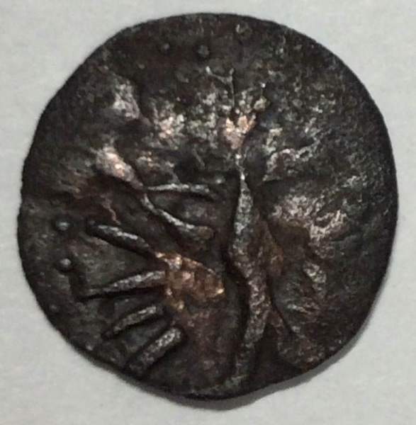 Монета 1 полушка Российской Империи, год неизвестен, (Петр I) Монета 1 полушка Российской Империи, год неизвестен, (Петр I)