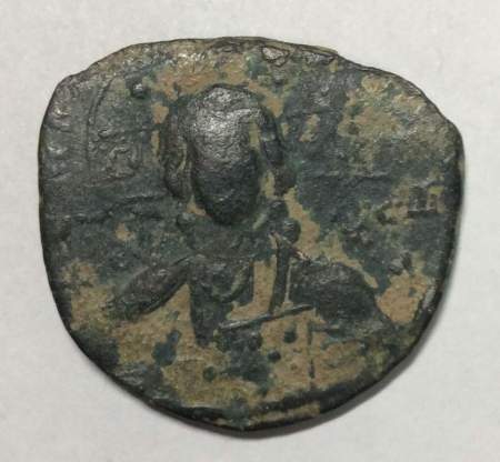 Анонимный фоллис - византийская монета (арт 5)