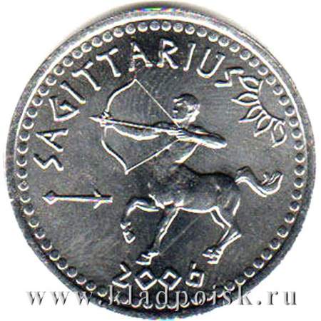 Монета 10 шиллингов Сомалиленд Знаки Зодиака – Стрелец