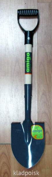 Лопата мини штыковая AMIGO Grande 77189