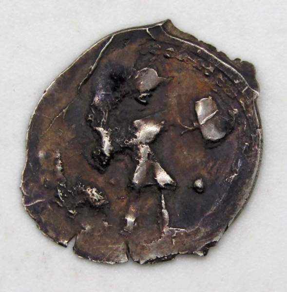 Денга Борис Александрович (1425-1461), серебро, Великое княжество Тверское, арт 3 Денга Борис Александрович (1425-1461), серебро, Великое княжество Тверское, арт 3