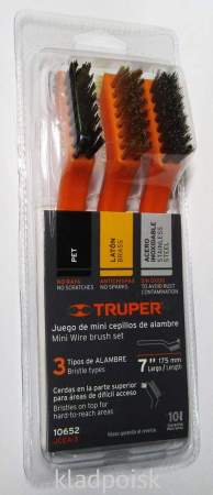 Набор щеток TRUPER JCEA-3 10652