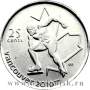 Монета  25 центов Канада, Олимпиада 2010 год Ванкувер – Конькобежный спорт