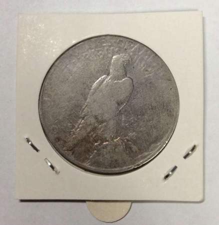 Монета 1 доллар США «Мир» 1935 года, Серебро 900 пр.