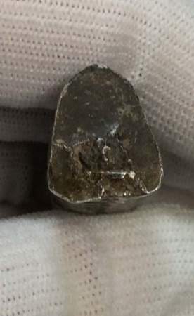 Половина гривны (рубль), 1 четверть XIV века, серебро, клеймо