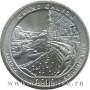 Монета 25 центов Национальный парк Гранд-Каньон, монетный двор D Монета 25 центов Национальный парк Гранд-Каньон, монетный двор D