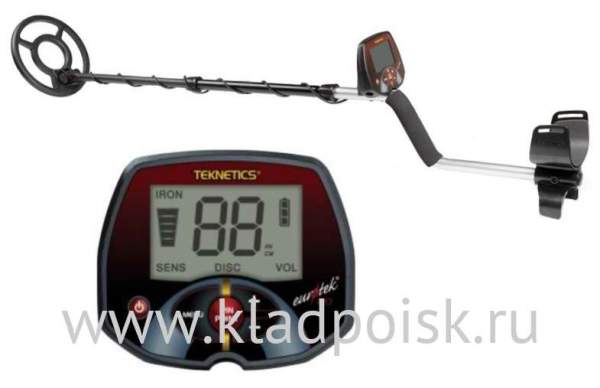 Металлоискатель Teknetics Eurotek Pro с концентрической катушкой 8 дюймов Металлоискатель Teknetics Eurotek Pro с концентрической катушкой 8 дюймов