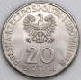 Монета 20 злотых Польша, Мария Конопницкая, 1978