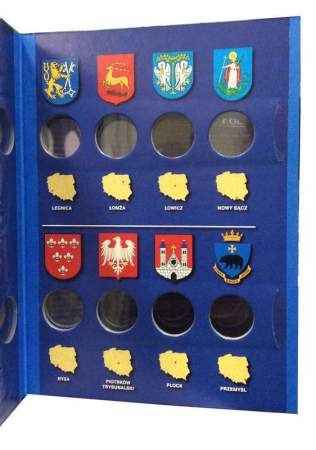 Альбом для монет 2 злотых Польши серии «Исторические места Польши»