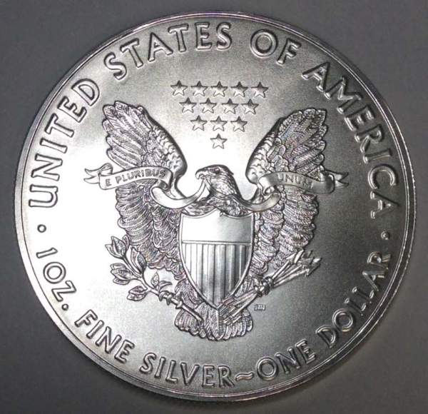Монета 1 доллар США «Шагающая свобода» Серебро 999 пробы, 2018