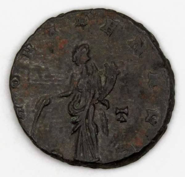 Монета Антониниан Римская Империя Император Марк Аврелий Клавдий II Готский 268-270 гг. Монета Антониниан Римская Империя Император Марк Аврелий Клавдий II Готский 268-270 гг.