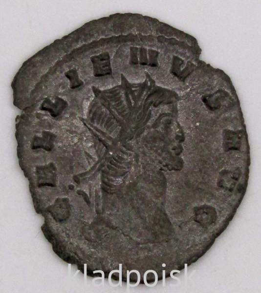 Монета Антониниан Римская Империя Публий Лициний Эгнаций Галлиен (218-268), арт 13