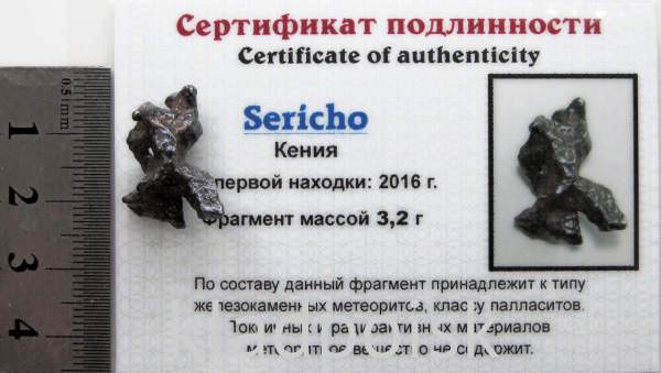 Осколок метеорита Sericho (арт 8)