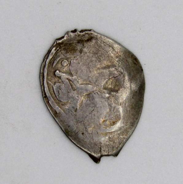 Денга Удельное княжество Рязанское, князь Федор Олегович, XV век, серебро