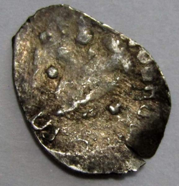 Денга Василий II Васильевич «Тёмный», серебро, Голова/всадник, арт 9 Денга Василий II Васильевич «Тёмный», серебро, Голова/всадник, арт 9