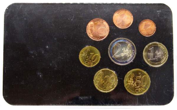 Набор монет Евро Финляндия 2001-2006 годов