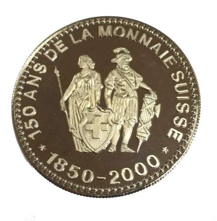 Памятный жетон «150 лет единой денежной системе», Швейцария