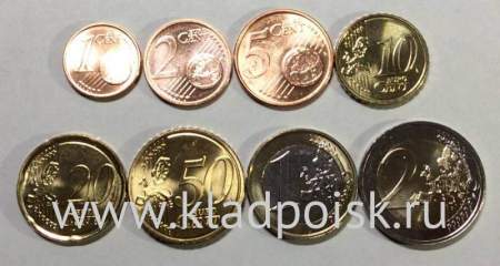 Годовой набор монет Евро Литва 2015